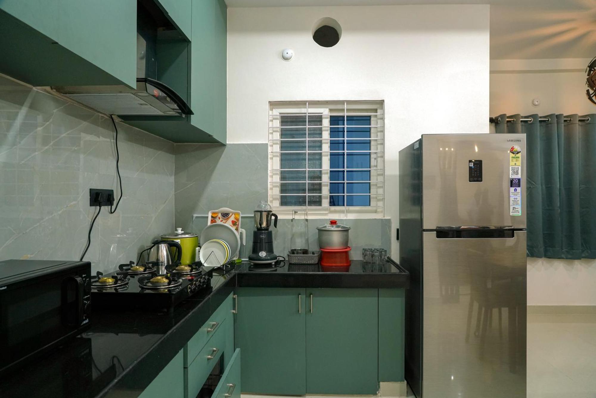 N Cube Serviced Apartments Hyderabad Exteriör bild
