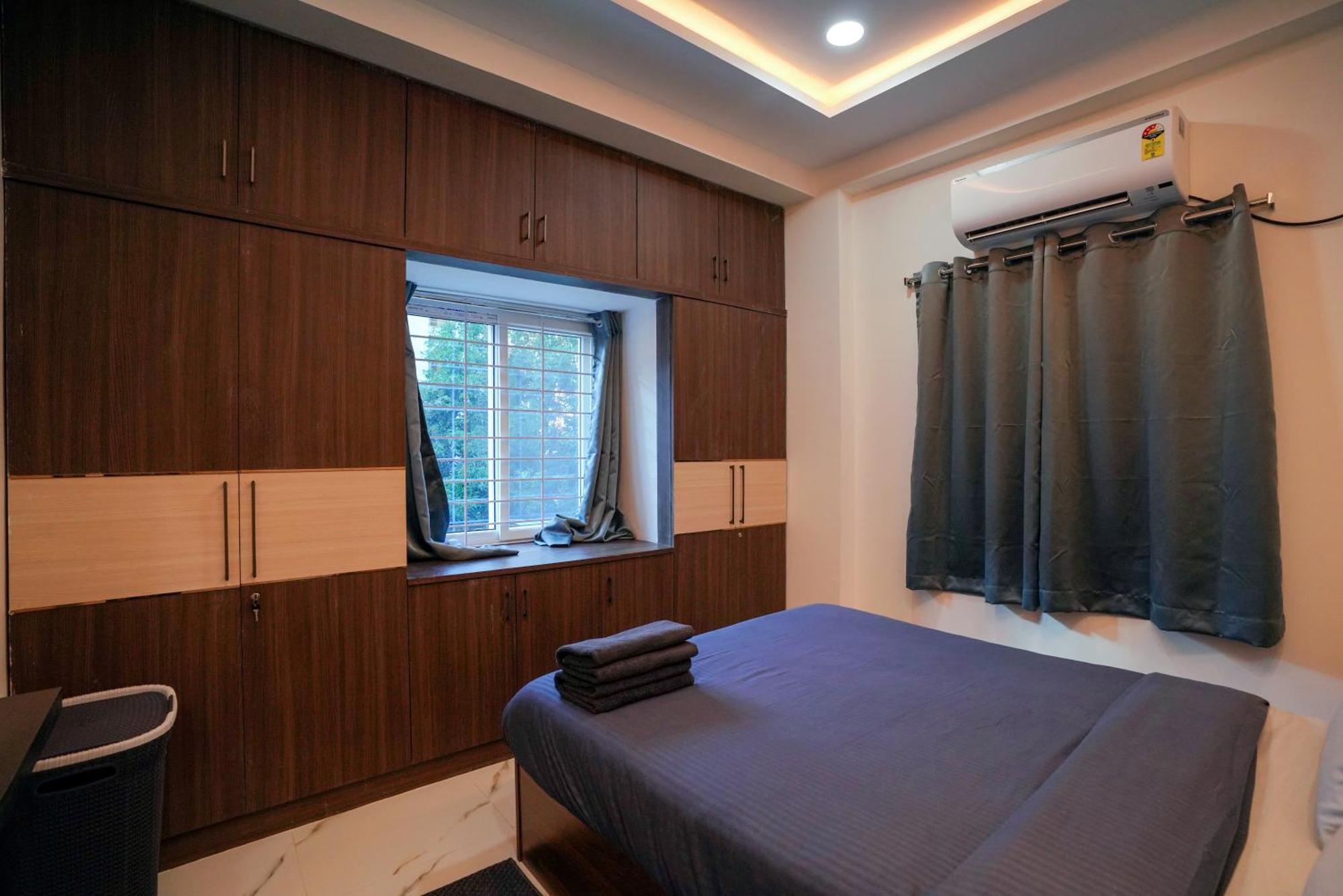 N Cube Serviced Apartments Hyderabad Exteriör bild