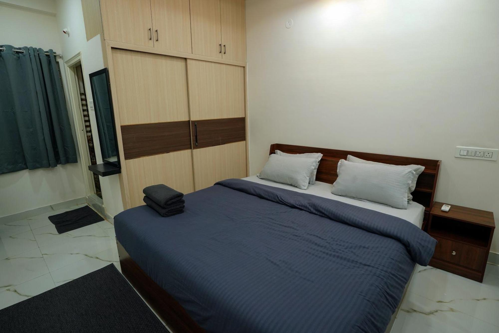 N Cube Serviced Apartments Hyderabad Exteriör bild