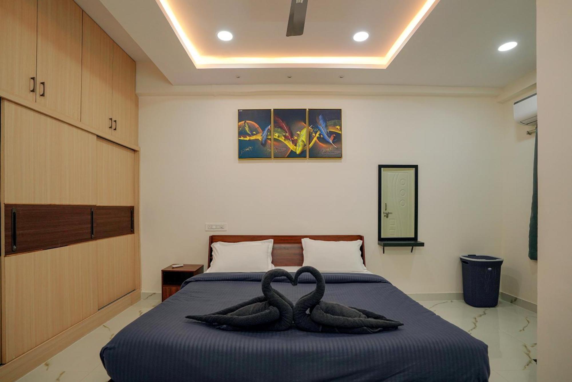 N Cube Serviced Apartments Hyderabad Exteriör bild