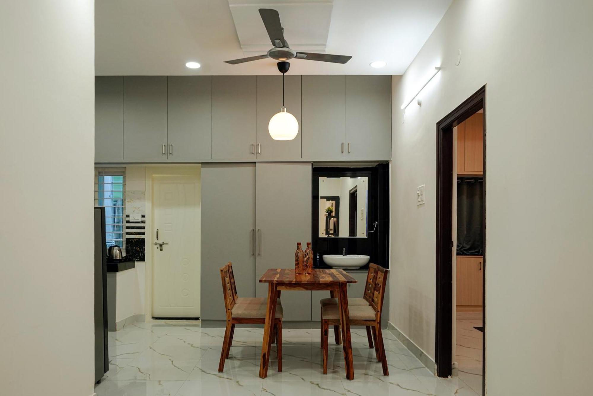 N Cube Serviced Apartments Hyderabad Exteriör bild