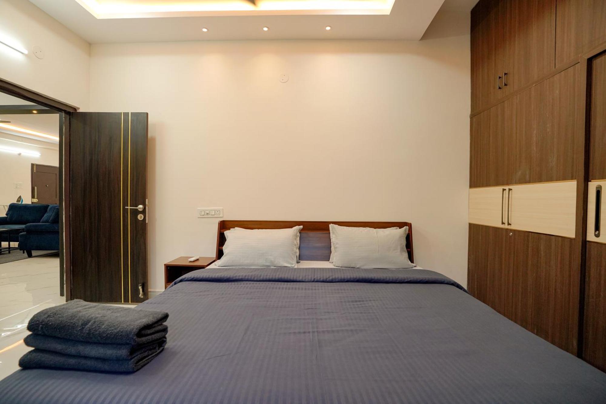 N Cube Serviced Apartments Hyderabad Exteriör bild