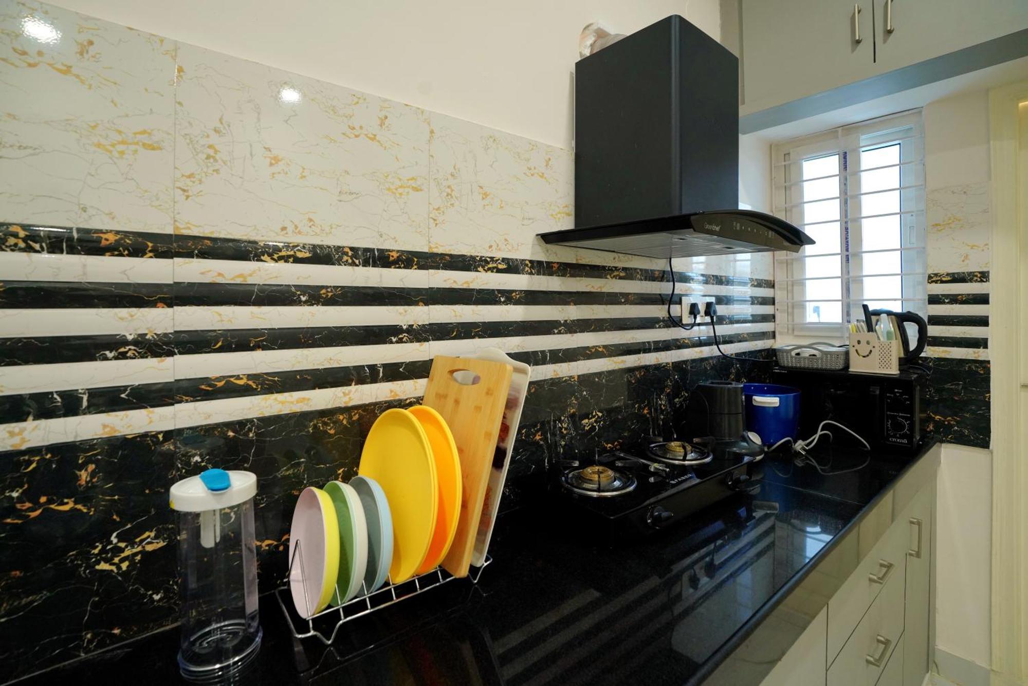 N Cube Serviced Apartments Hyderabad Exteriör bild